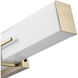 Tocco LED 24 inch Modern Gold Vanity Light Bar Wall Light
